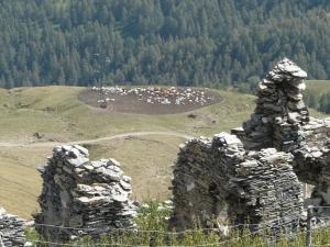 Xtrallusion photo library of independent, self-guided walking and sightseeing holidays in Italy. Pictures, images, photos and photographs taken along the way of this 1-day walking itinerary, to give you a visual impression of the day's walk.